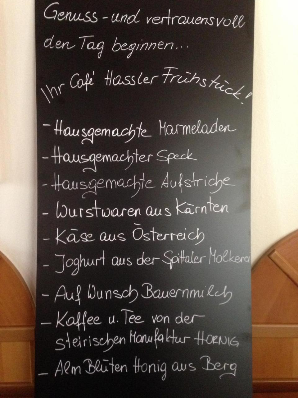 Restaurant - Cafe - Pension Hassler Berg im Drautal Exterior photo